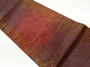 引箔抽象模様袋帯